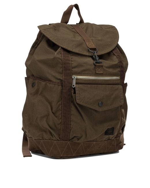 PORTER-YOSHIDA & CO Brown Porter-Yoshida & Co Crag Casual Backpack for men