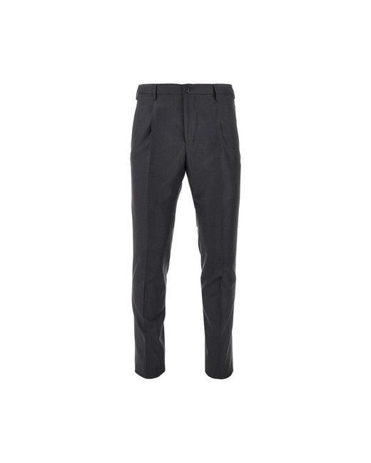 Incotex Blue 'Pattern 54' Super 120's Wool Pants for men