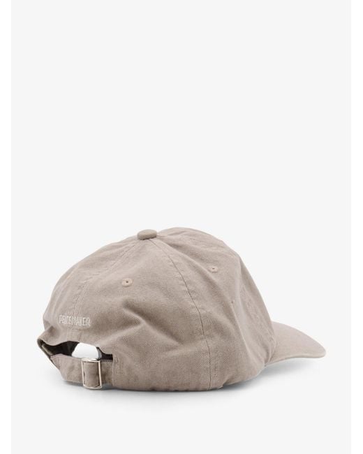 Oamc Peacemaker Gray Baseball Cap Cotton for men