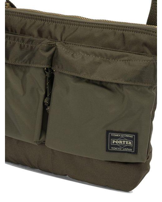 PORTER-YOSHIDA & CO Gray "Force" Small Crossbody Bag for men