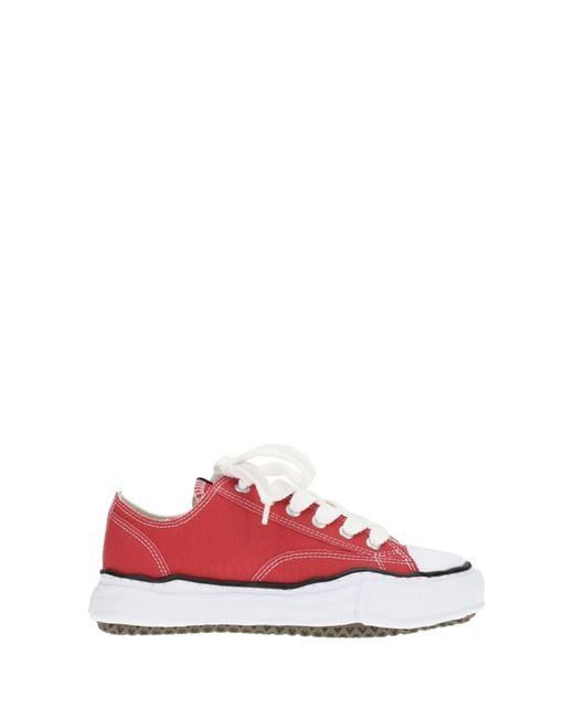 Maison Mihara Yasuhiro Red Sneakers