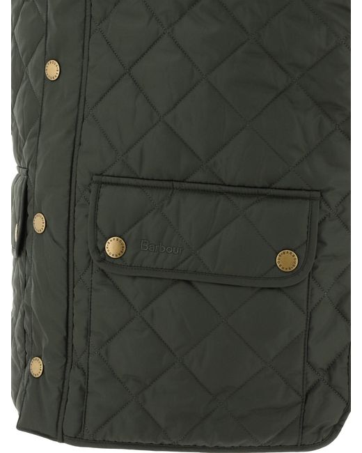 Barbour Green "Lowerdale" Vest Jacket for men