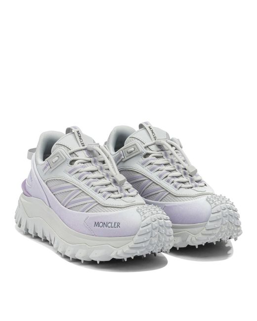 Moncler White Trailgrip Gtx Sneakers