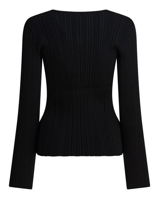 Self-Portrait Black Top With Lace