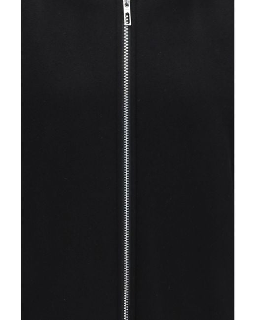 Max Mara Black Ondata Virgin Wool Jacket