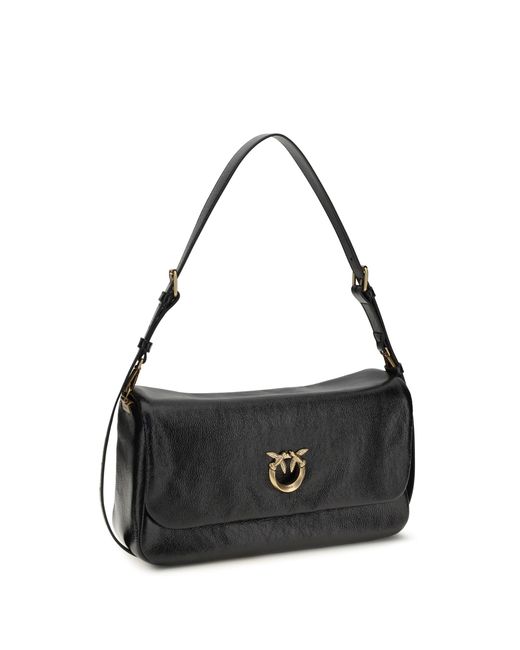 Pinko Black Shoulder Bag Love Click Soft