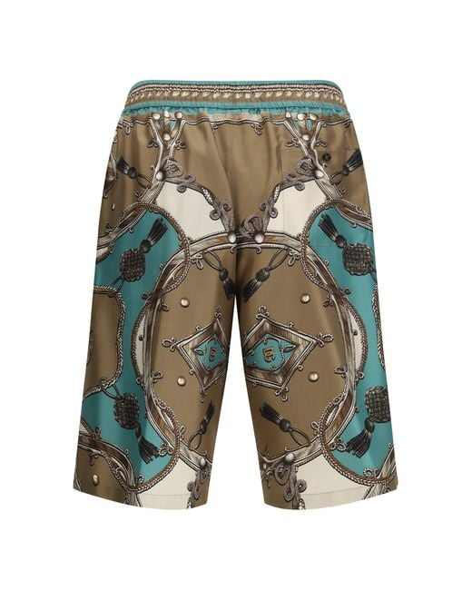 Dolce & Gabbana Blue Dolce & Gabbana Vanity Bermuda Shorts for men