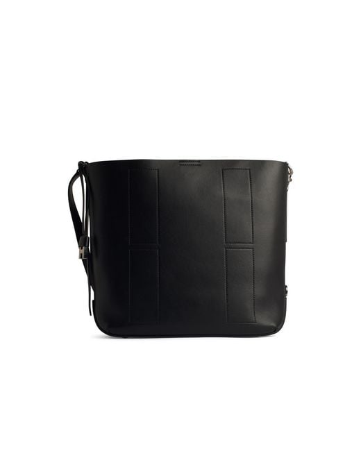 Hogan Black H01 Leather Crossbody Bag