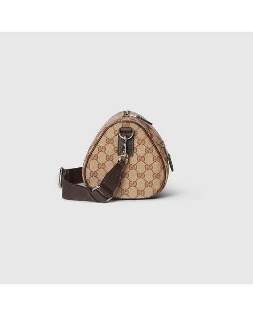 Gucci Natural Gg Canvas Cylinder Bag for men