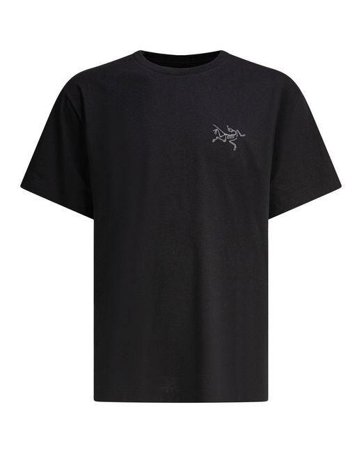 Arc'teryx Black Kragg Sl Crewneck T-Shirt for men
