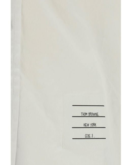 Thom Browne White Shirt for men