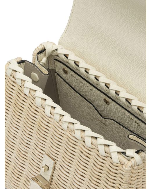 Valextra White "Iside" Handbag Small