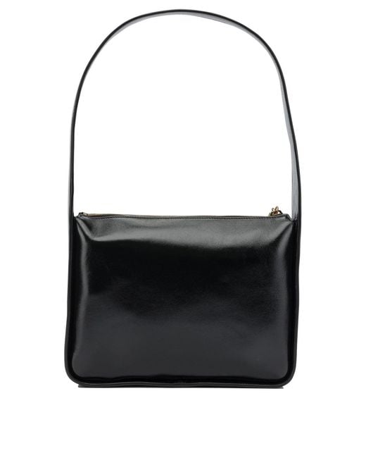 Khaite Black "Lory Squared" Small Shoulder Bag