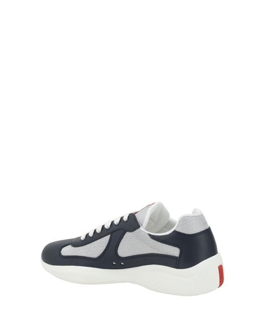 Prada Blue America's Sneakers for men