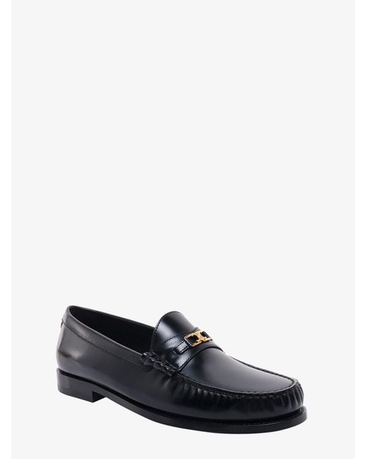 Céline White Triomphe 15 Leather Loafers for men