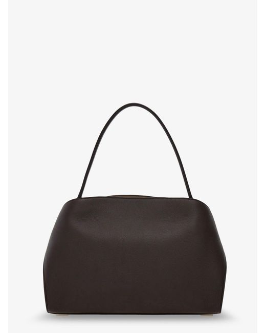 Ferragamo Black Hug Soft Two-Tone Shoulder Bag