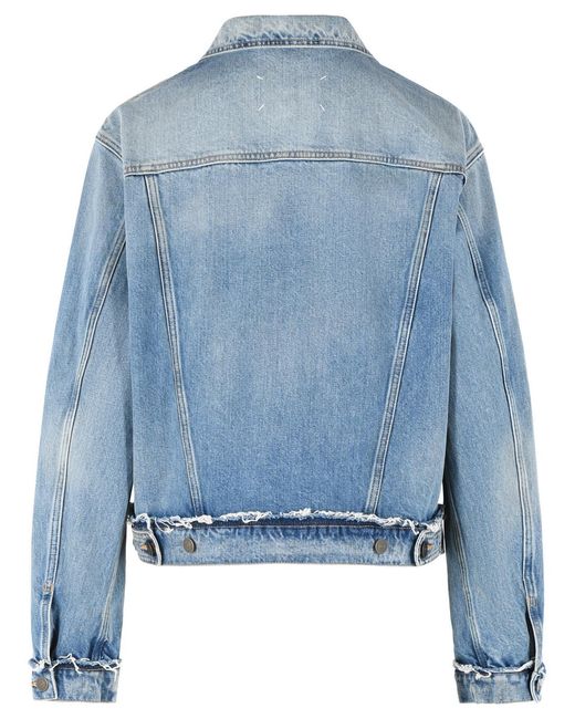 Maison Margiela Blue Light Cotton Jacket