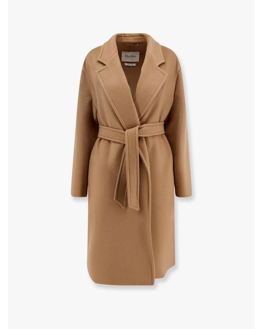 Max Mara Natural Melinda Cashmere Coat