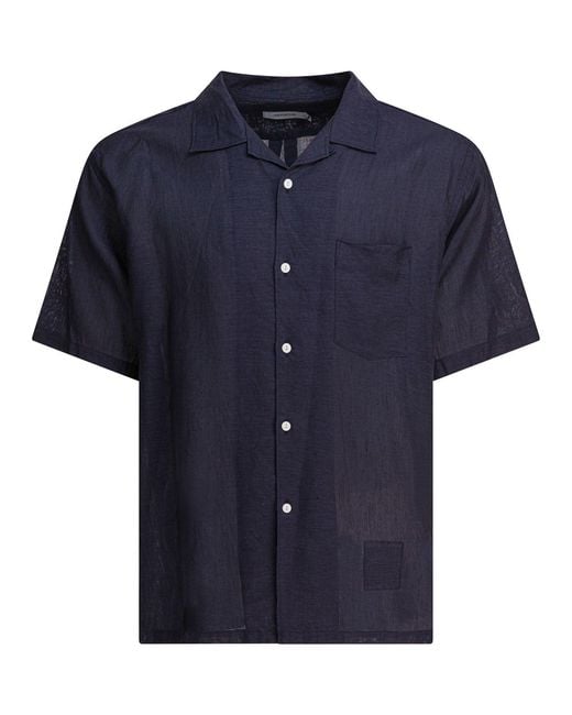 Nonnative Blue Voyager Shirts for men