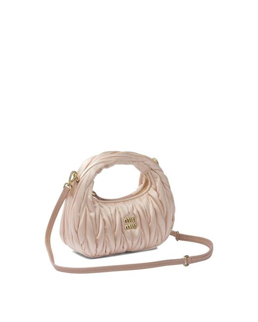 Miu Miu Pink Mini "Wander" Handbag