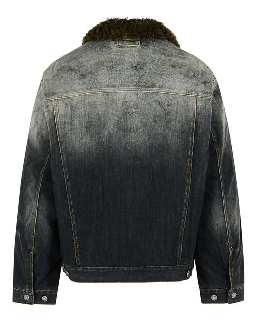 Acne Black 'Robert' Denim Jacket for men