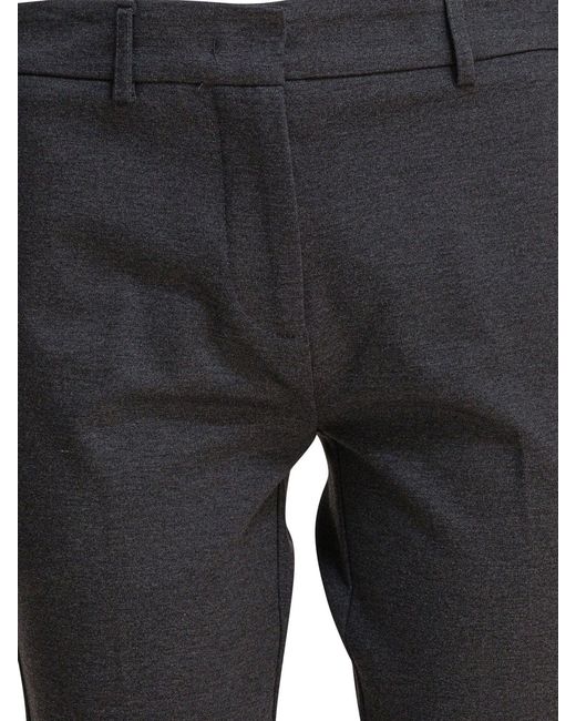 Semler Gray Viscose Pants Trousers