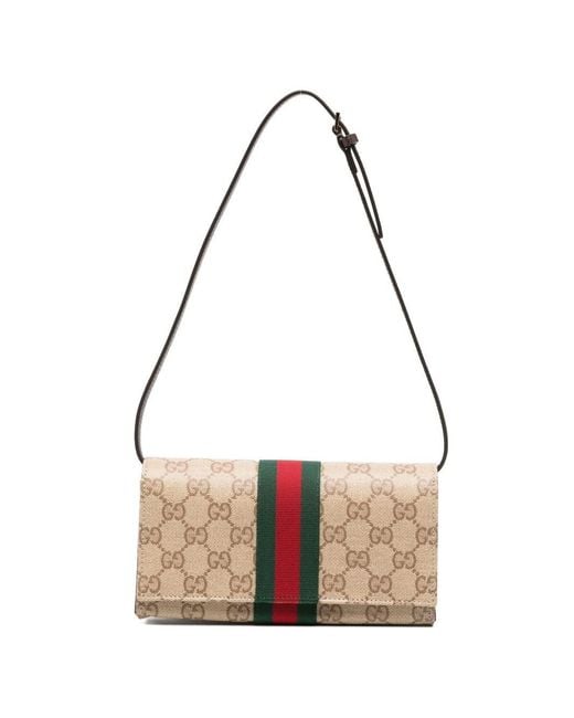 Gucci White Gg Shoulder Bag