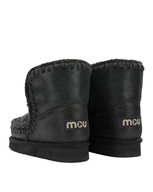 Mou Black Boots