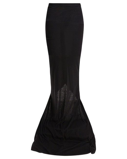 Rick Owens Black Rp02E4359Jr09 Skirt
