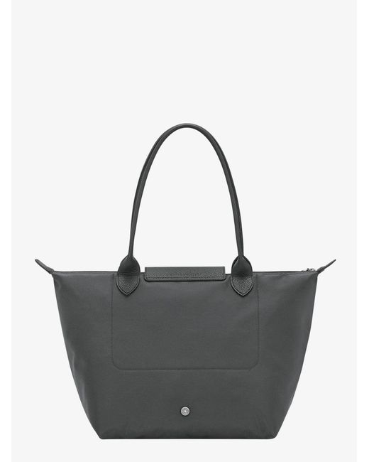 Longchamp Black Le Pliage One M Nylon Shopping Bag