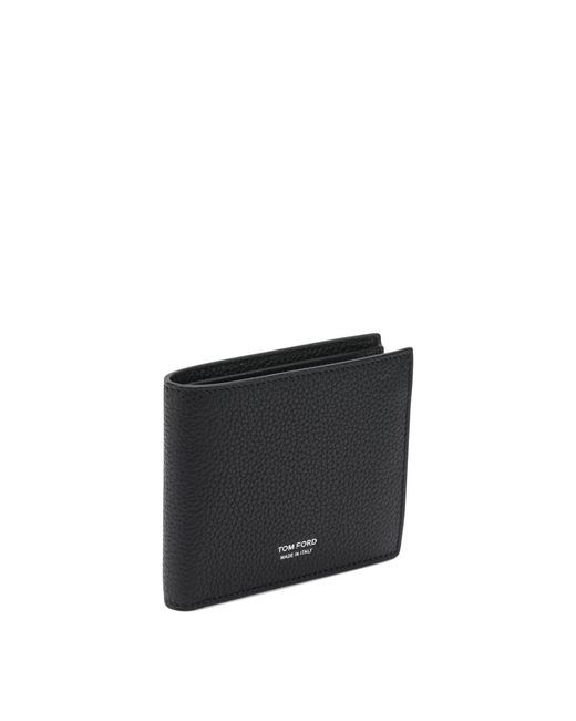 Tom Ford Black "t Line" Wallet for men