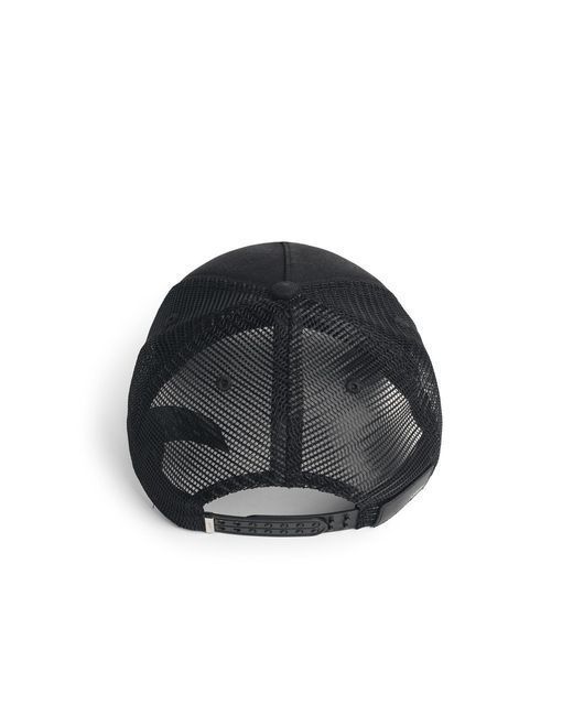 Amiri Black Cotton Cap for men