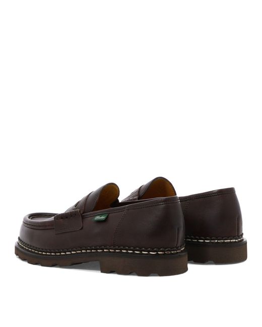 Paraboot Brown "Reims" Loafers for men