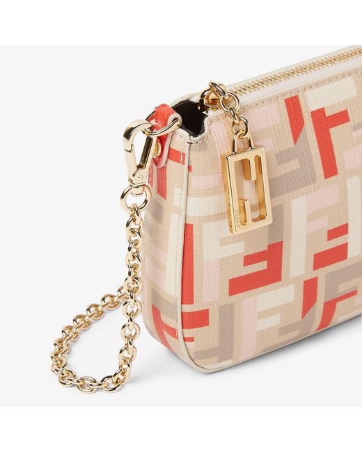 Fendi Pink "Baguette" Crossbody Pouch