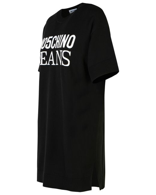 Moschino Black Cotton Dress