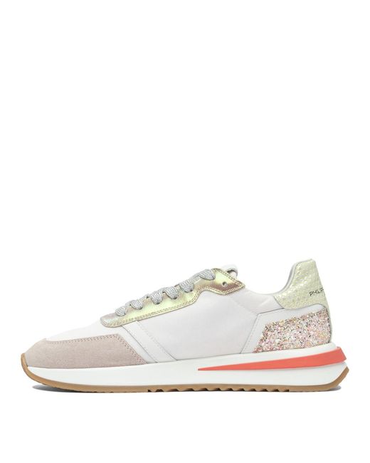 Philippe Model White "Tropez 2.1" Sneakers