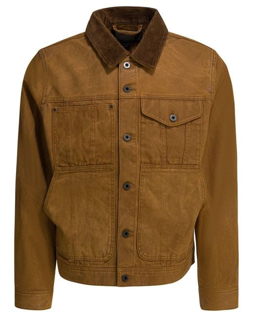 Filson Brown "Short Cruiser" Lightweight Jacket for men