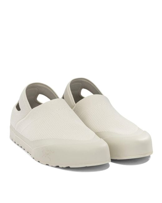 Arc'teryx White "Kragg Aura" Low-Top Sneakers for men