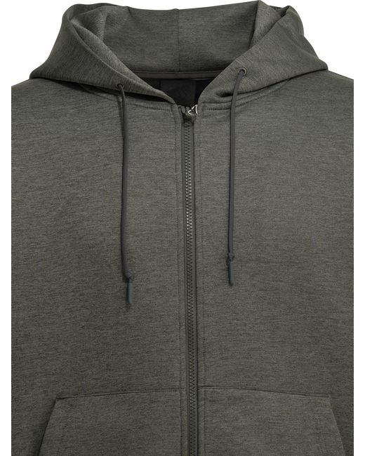 DAIWA PIER 39 Gray "Tech Scuba" Full Zip Sweatshirt