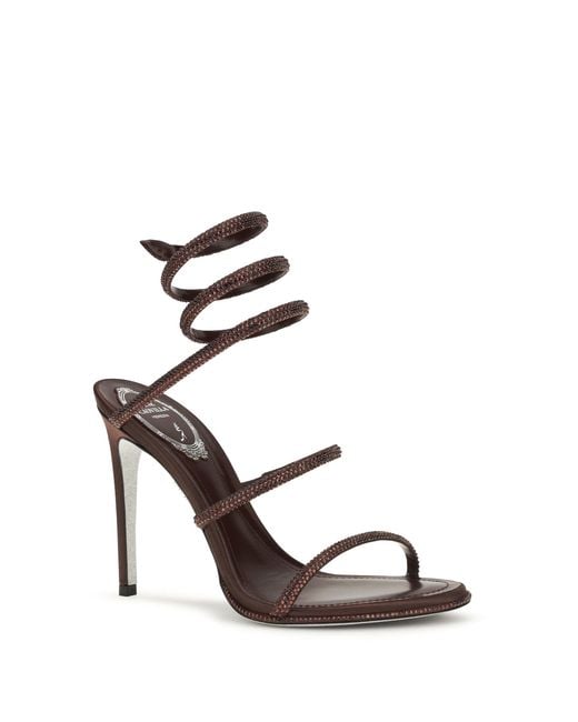 Rene Caovilla Metallic Cleo Sandals