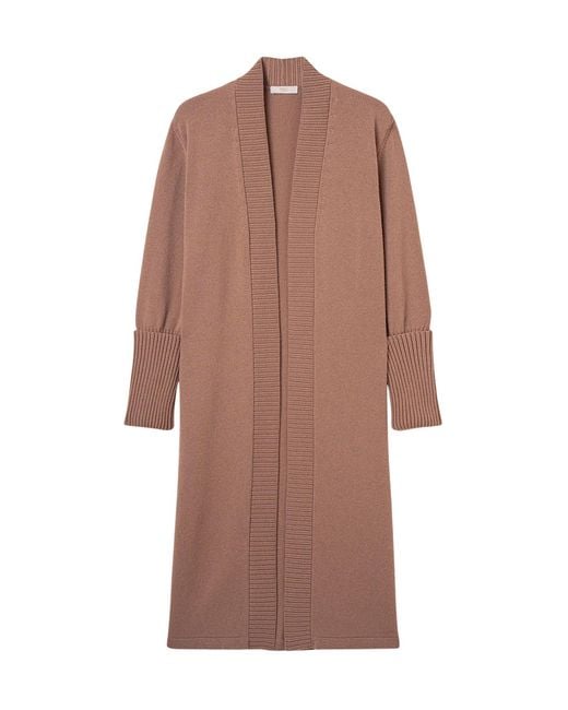 Fedeli Brown "Opale" Long Cardigan
