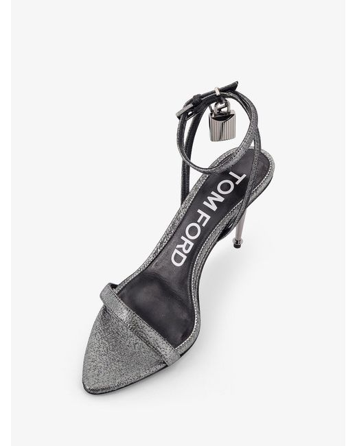 Tom Ford White Sandals Poliestere