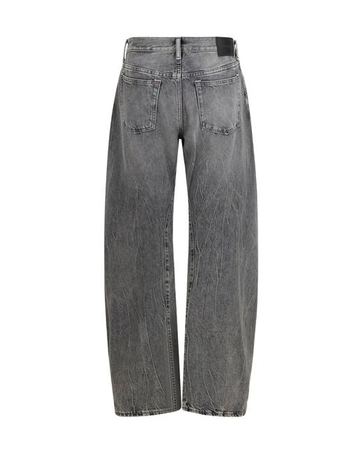 Acne Gray Barrel Jeans
