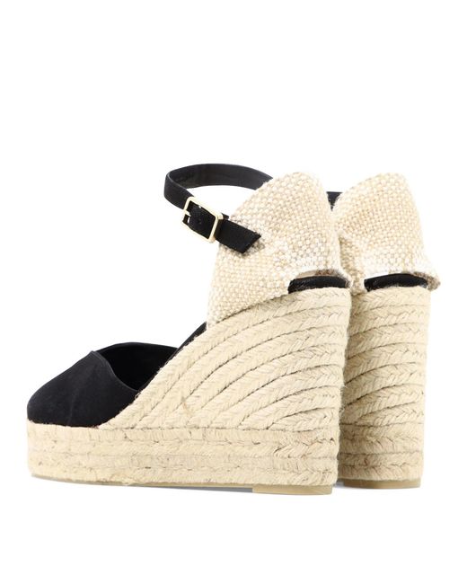 Castaner Black "Chiarita" Espadrilles Sandal