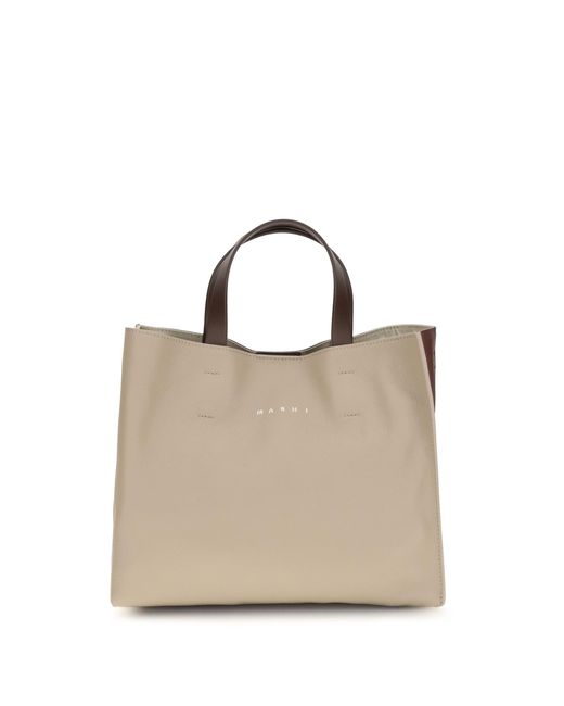 Marni Natural Museo Tote Bag