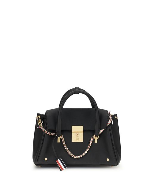 Thom Browne Black Handbag Mrs. Thom Calf Leather