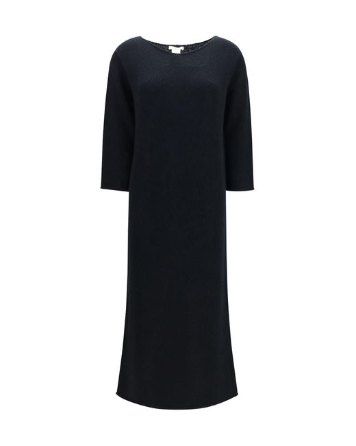The Row Black Oreste Long Dress