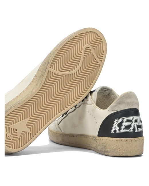Golden Goose Deluxe Brand White "Ball Star Wishes" Sneakers