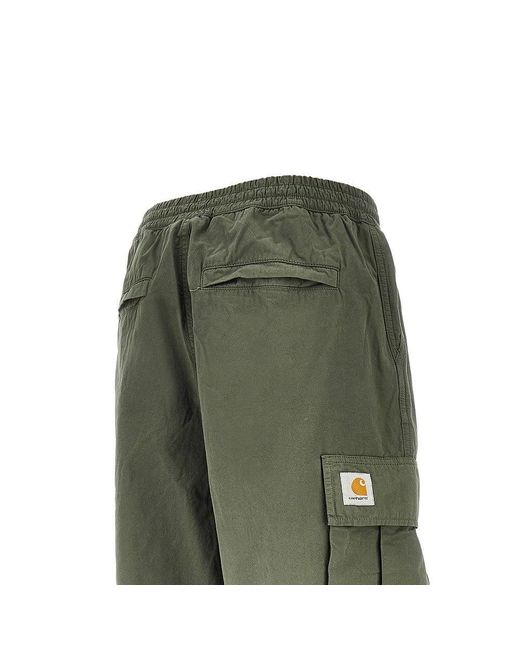 Carhartt Green 'Mandler' Cargo Pants for men