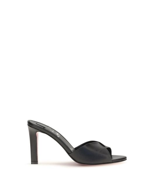 Christian Louboutin Black Fanny Mules Sandals